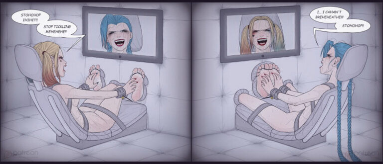 Harley Quinn Tickling Feet