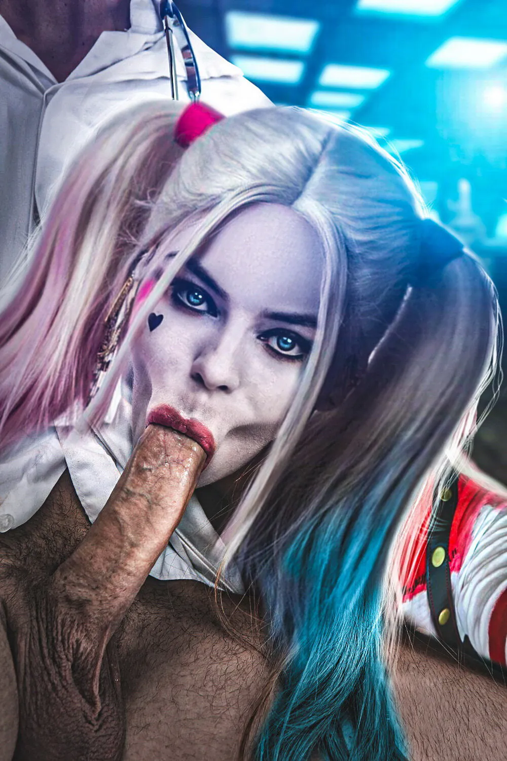 Harley Quinn and Margot Robbie XXX Hentai