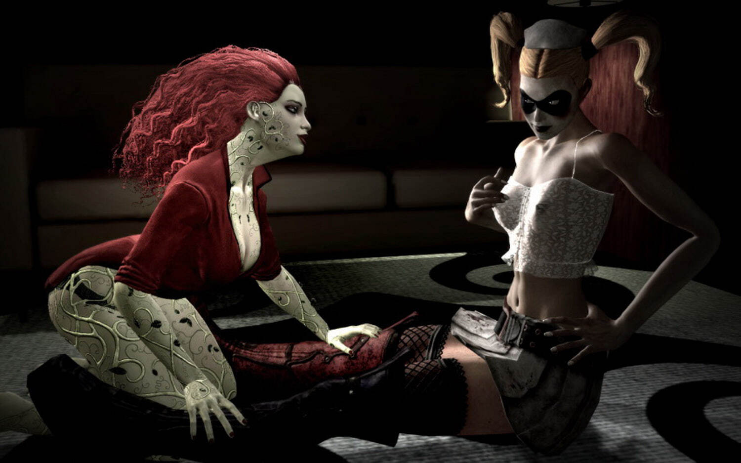 Harley Quinn Erect Nipples