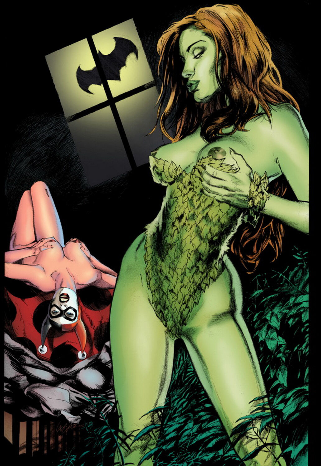 Harley Quinn and Poison Ivy Yuri Female Only Fanfiction Free