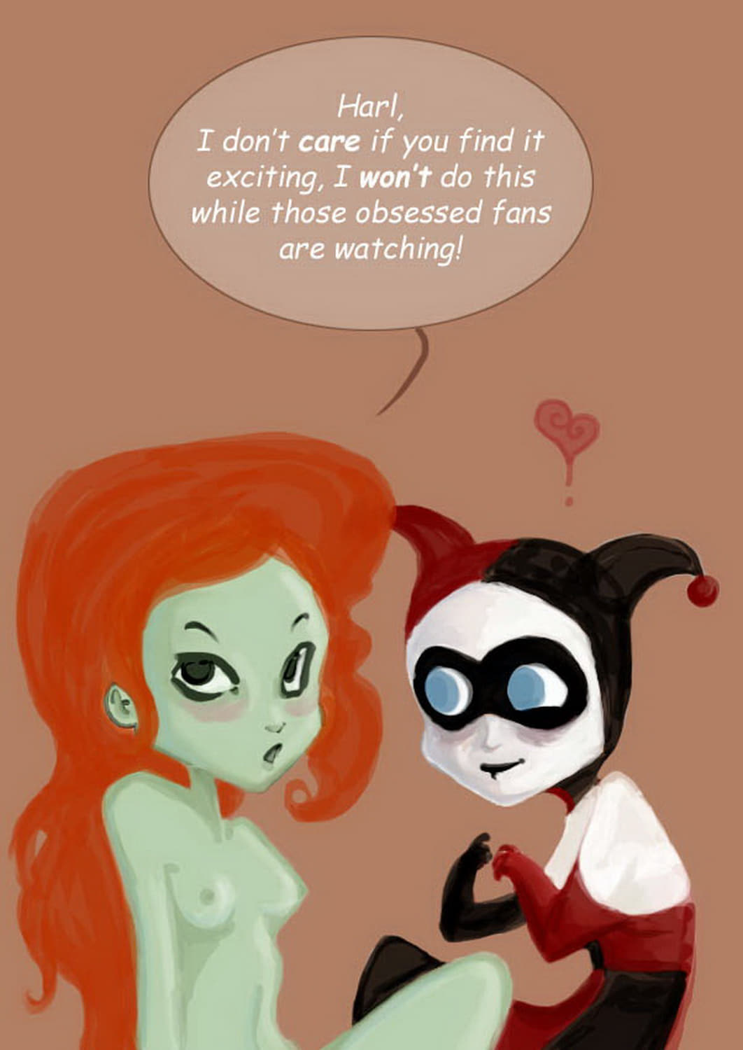 Harley Quinn and Poison Ivy Yuri Free