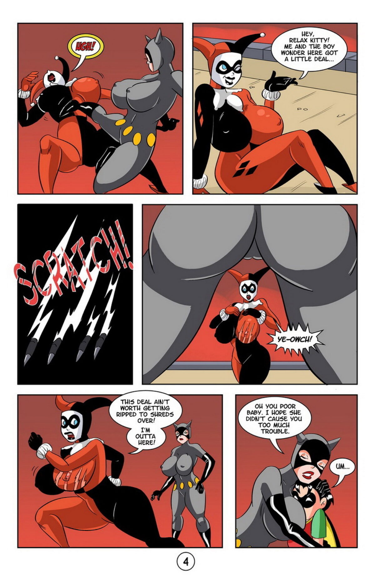 Harley quinn and dick grayson porn fanfiction