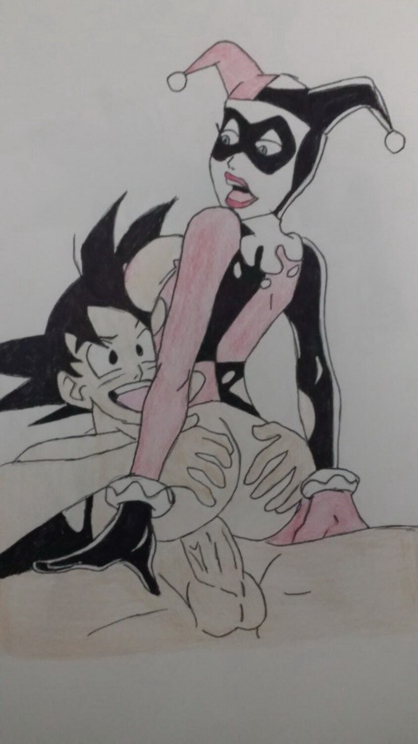 Harley Quinn and Son Goku Sex Penis