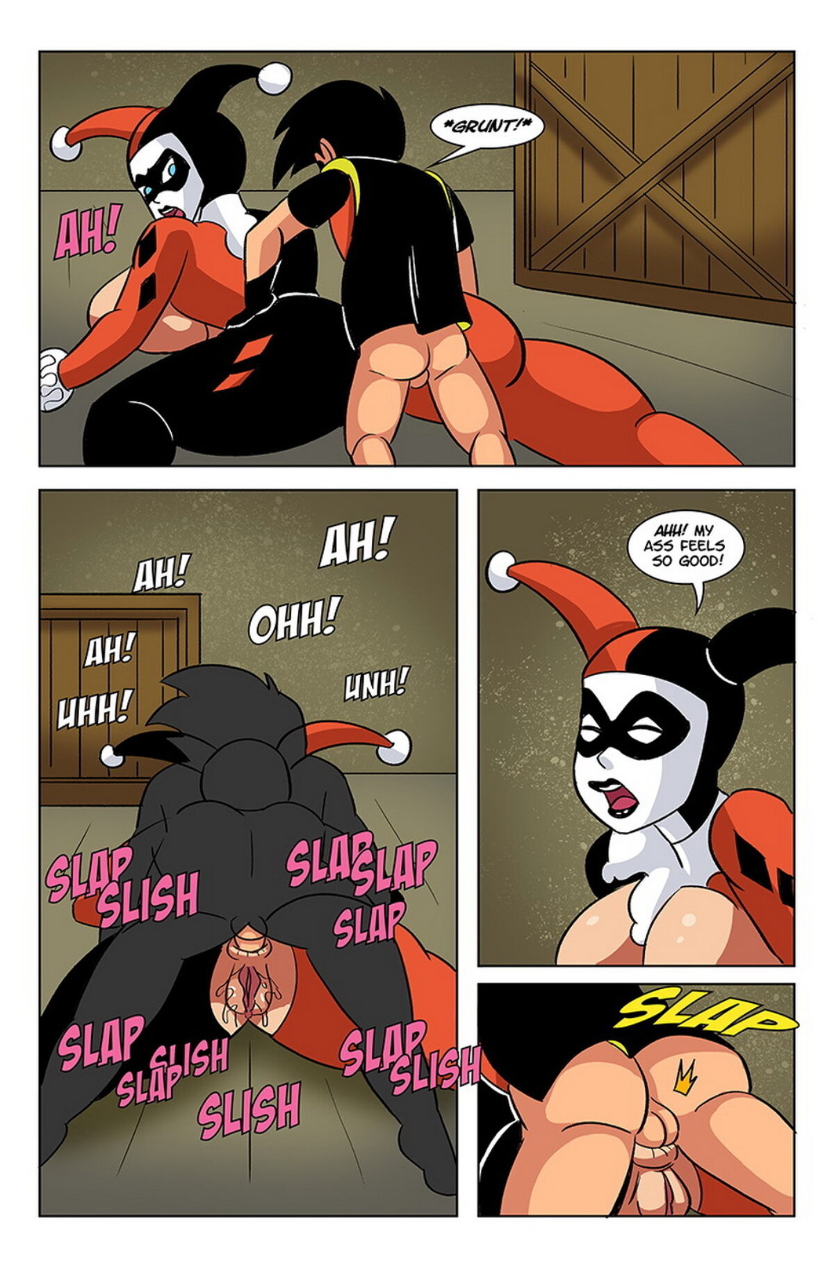 Harley Quinn and Tim Drake Hentai XXX < Your Cartoon Porn