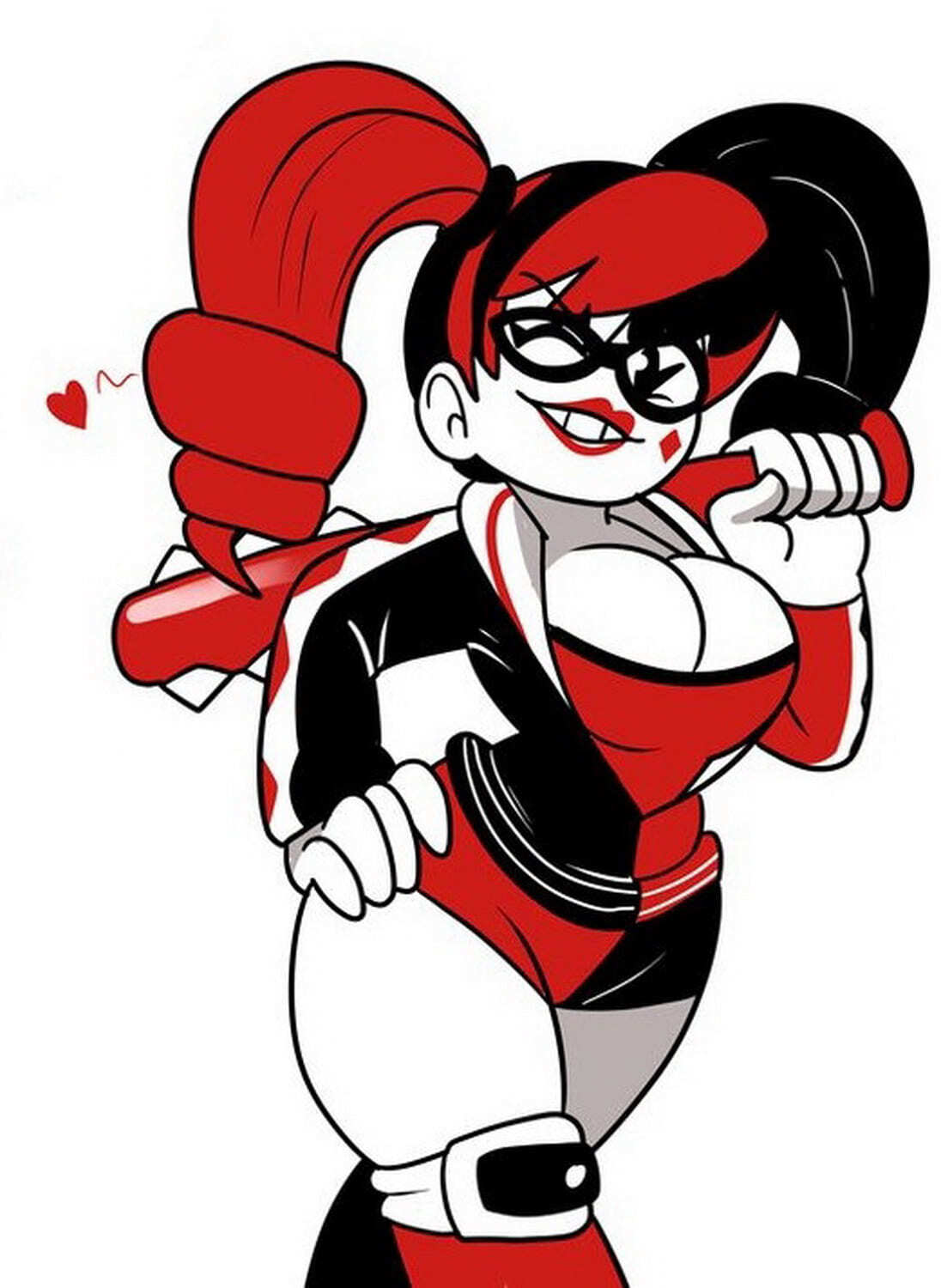 Harley Quinn Big Breast Female Only