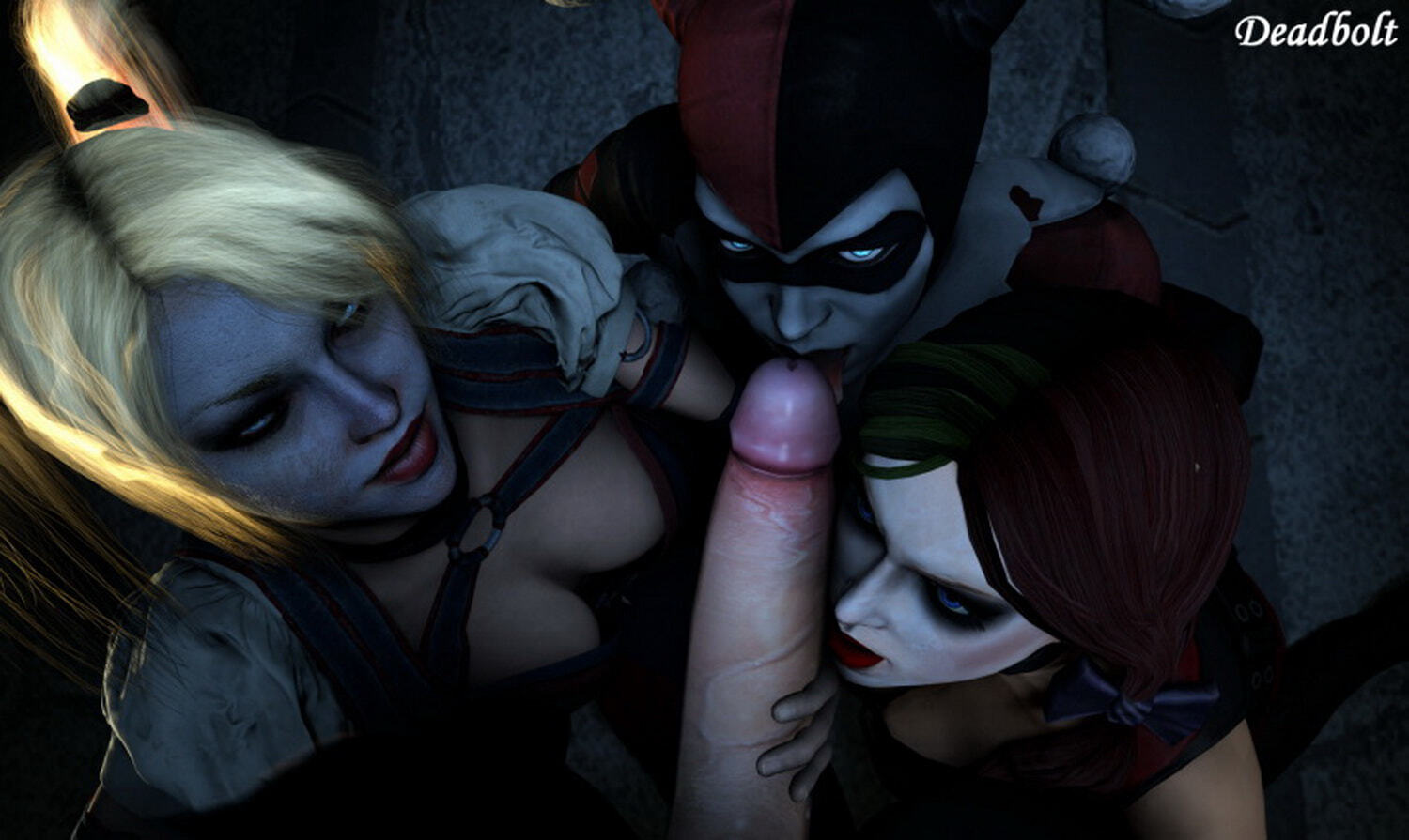 Harley Quinn Blonde Pov Licking