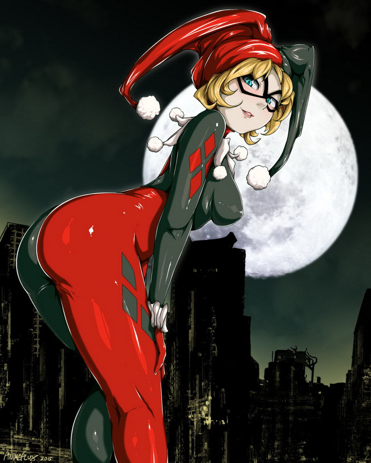 Harley Quinn Blonde Solo R34