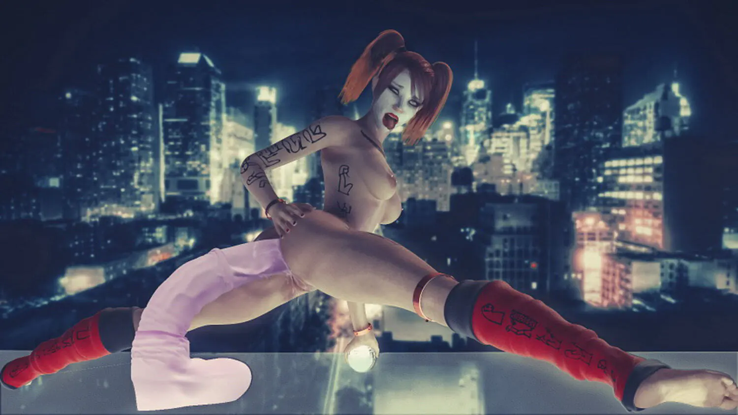 Harley Quinn Dildo Horse