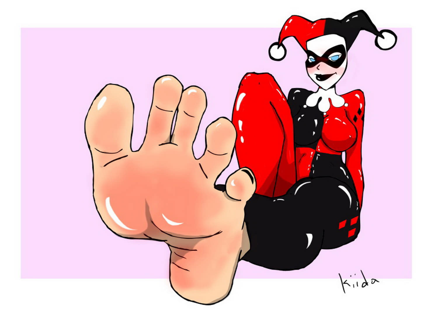 Harley Quinn Feet