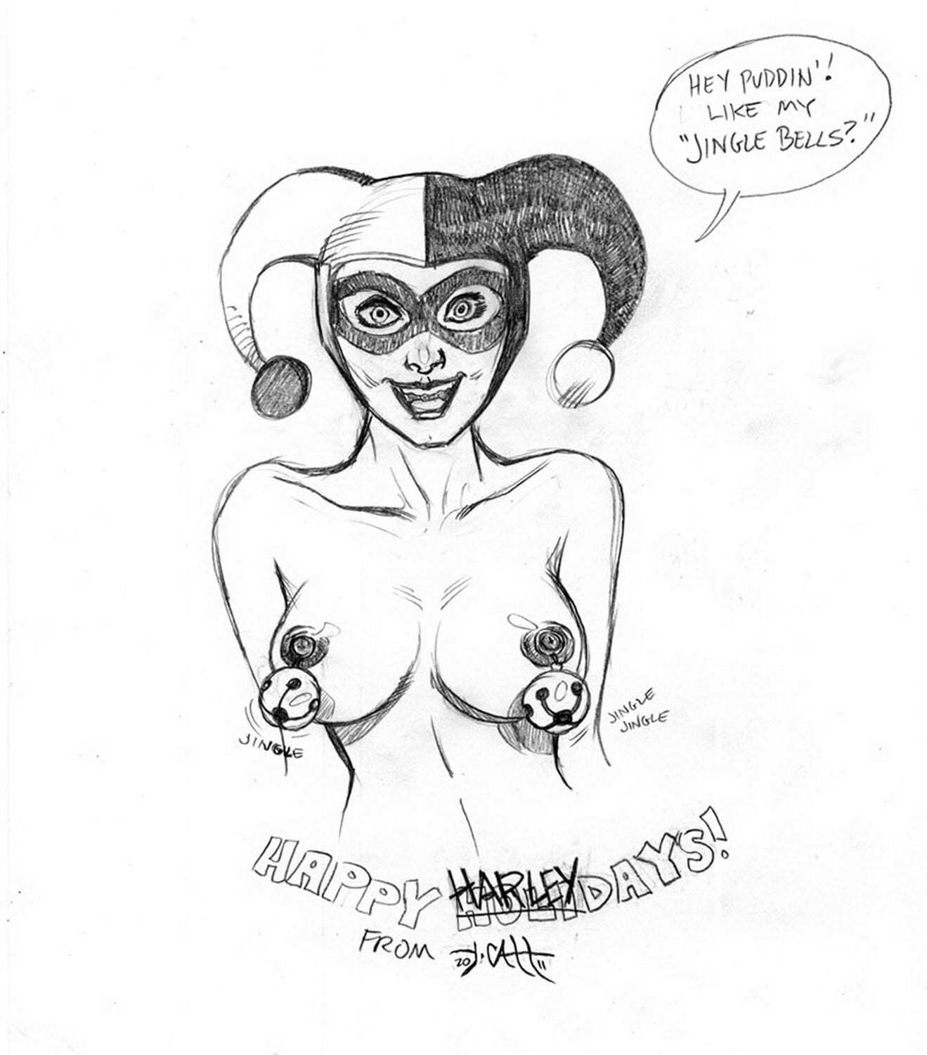 Harley Quinn Female Only Solo Gorgeous Sweet