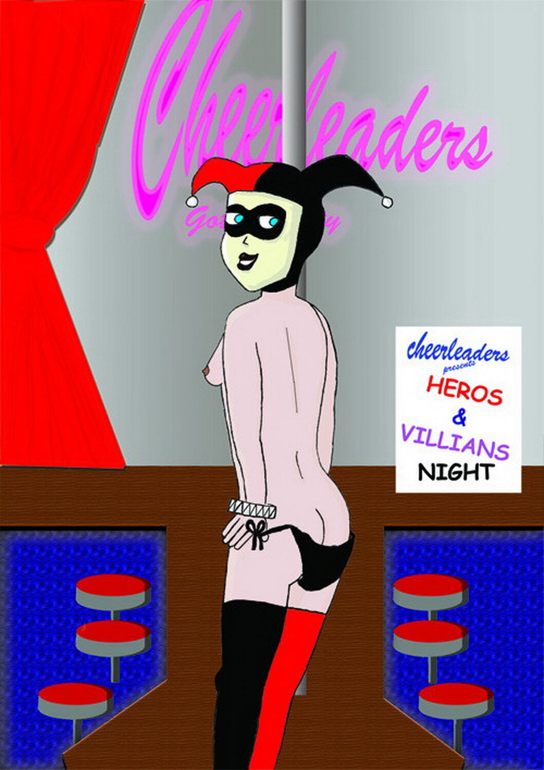 Harley Quinn Female Only Solo Hot Drawing Fanfic