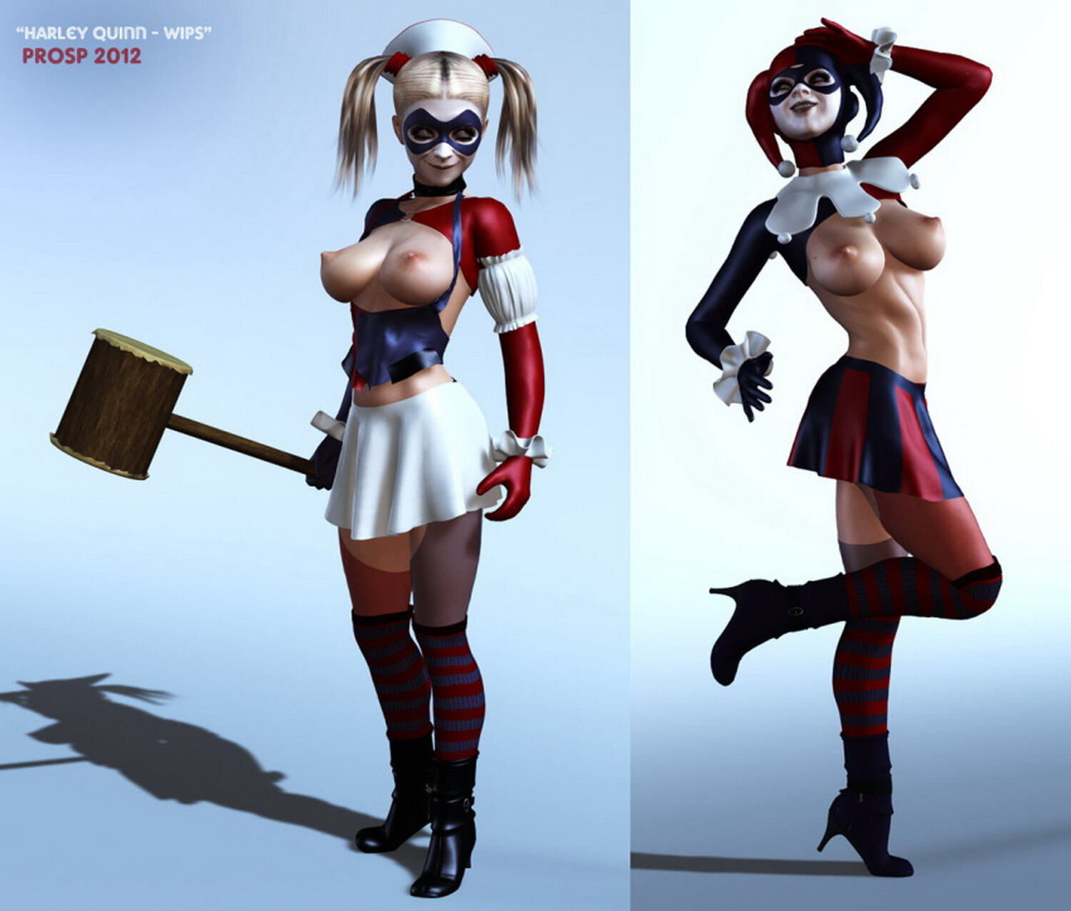 Harley Quinn Female Only Solo Hottest Image