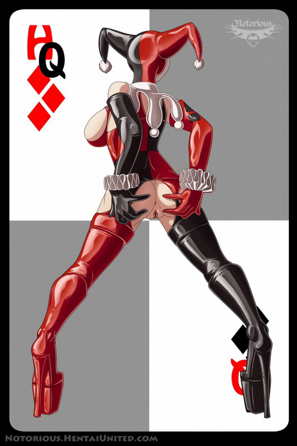 Harley Quinn Female Only Solo Pussy Tits