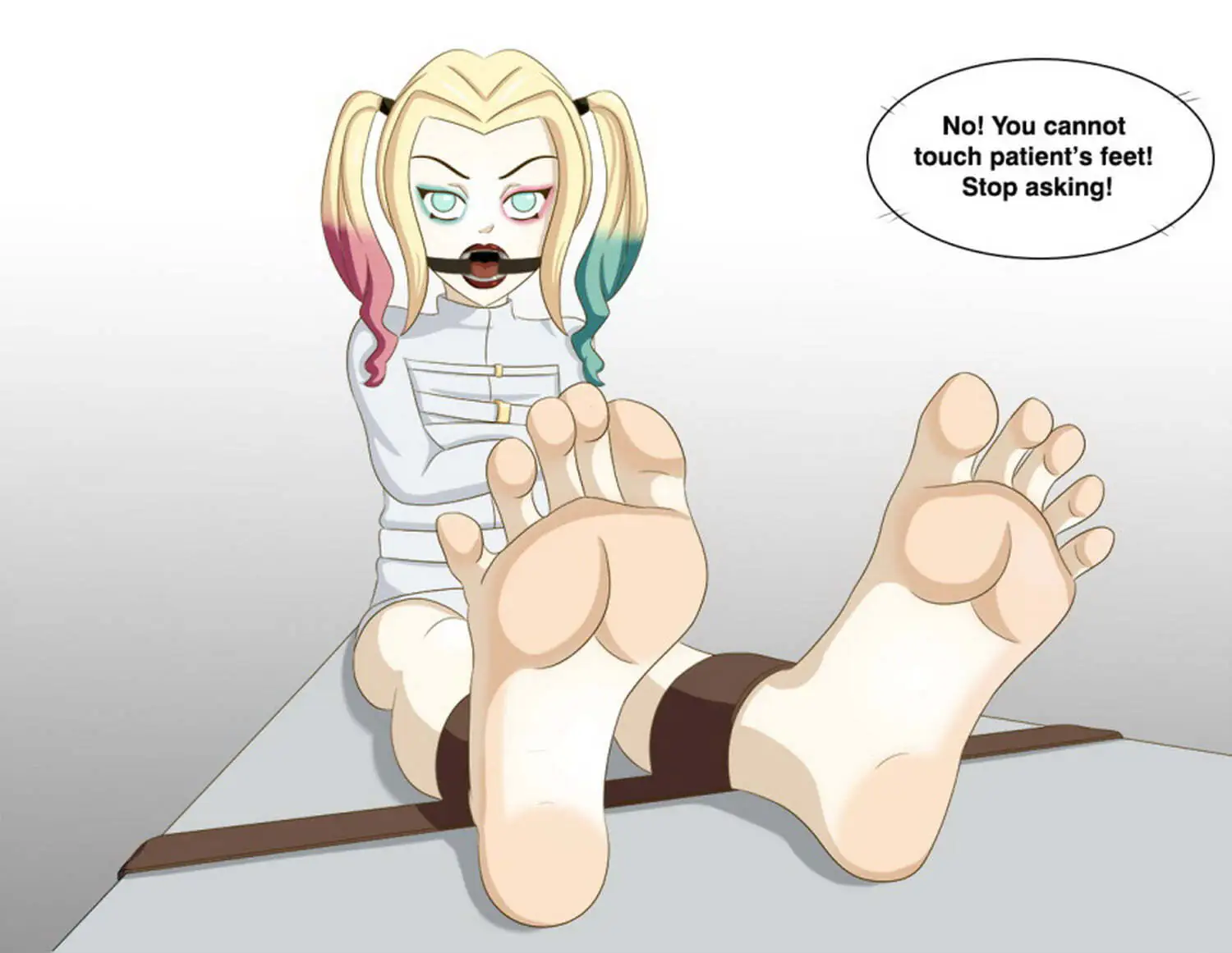 Harley Quinn Foot Fetish