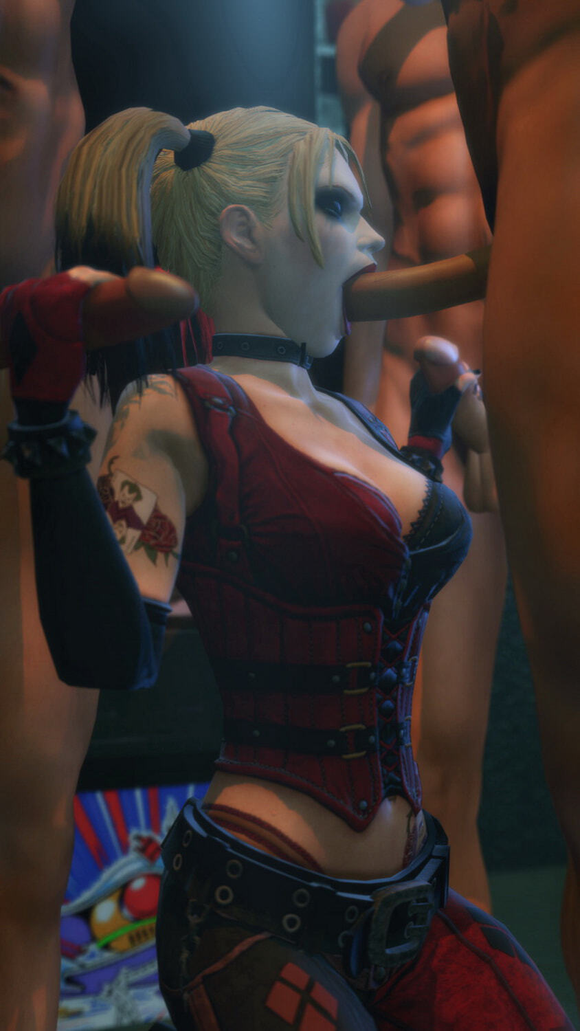 Harley Quinn Group Sex