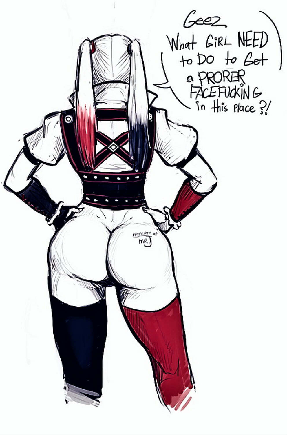 Harley Quinn Hentai XXX Image Twitter