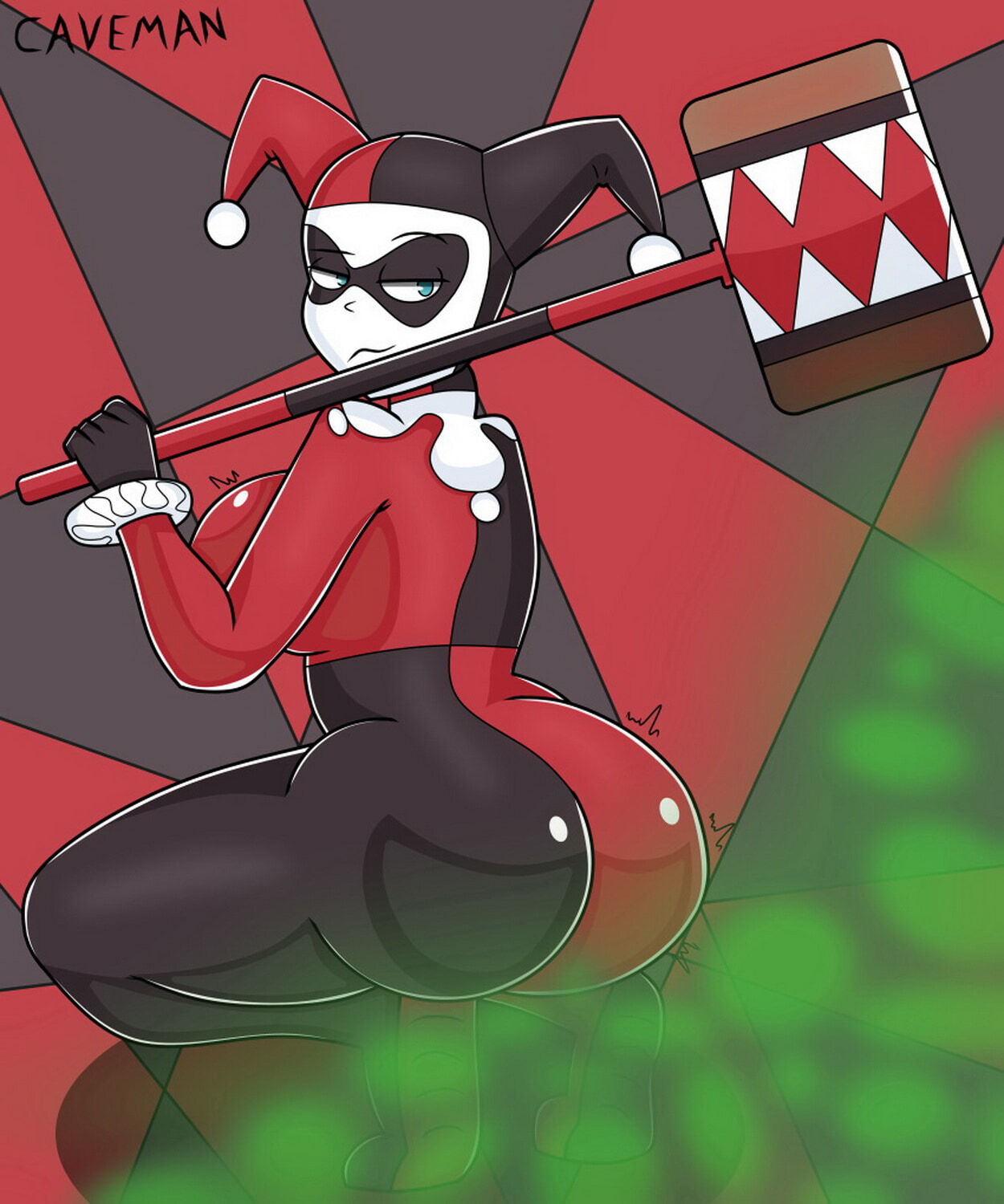 Harley Quinn Latex Big Breast Huge Ass Fart Fetish Female Only < Your  Cartoon Porn