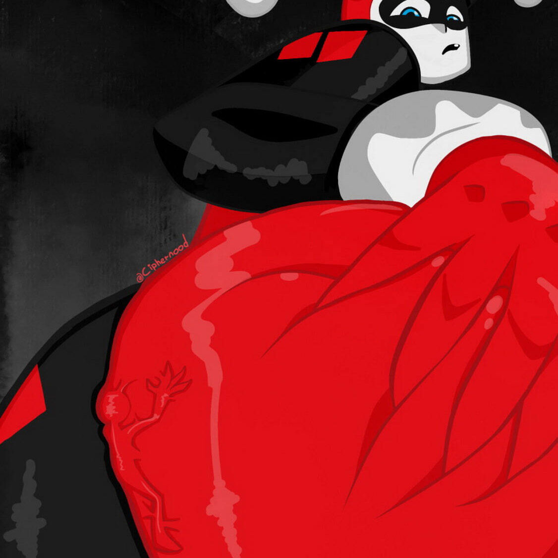 Harley Quinn Latex Giantess < Your Cartoon Porn