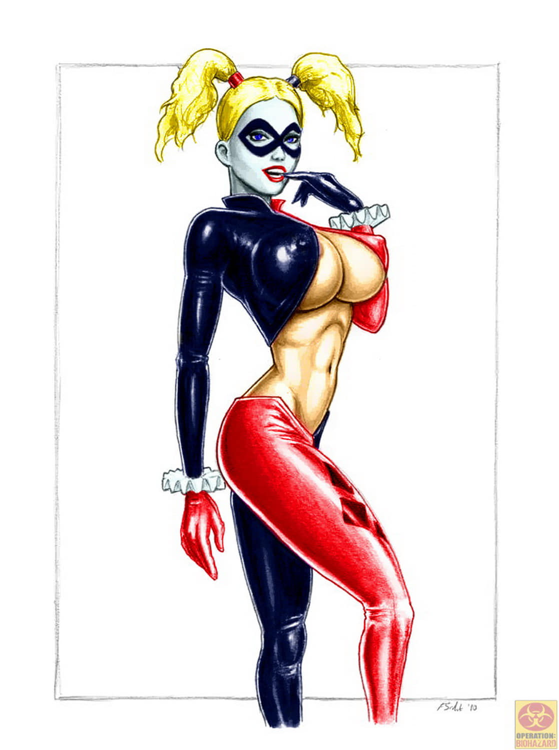 Harley Quinn Nipples