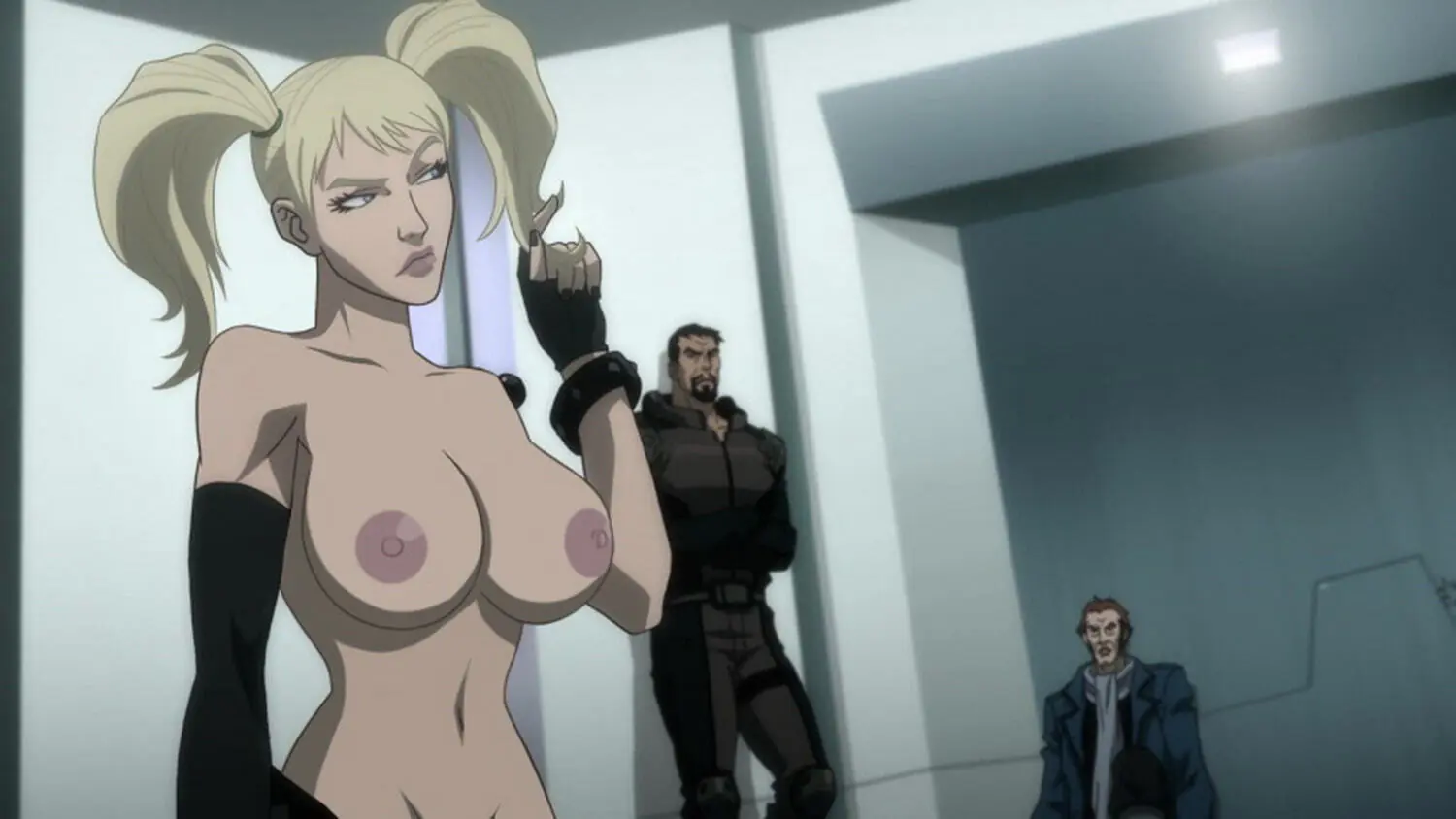 Harley Quinn Nude Nipples Tits Blonde Big Breast Topless