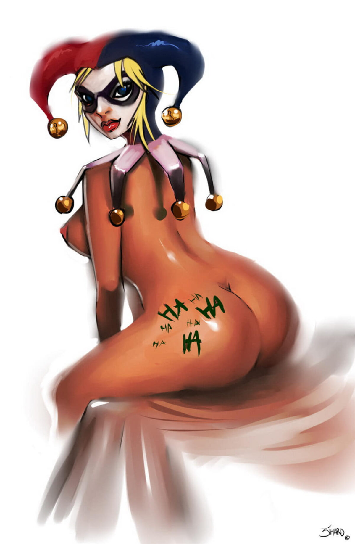 Harley Quinn Nude Solo Female Only Dirty Art < Your Cartoon Porn