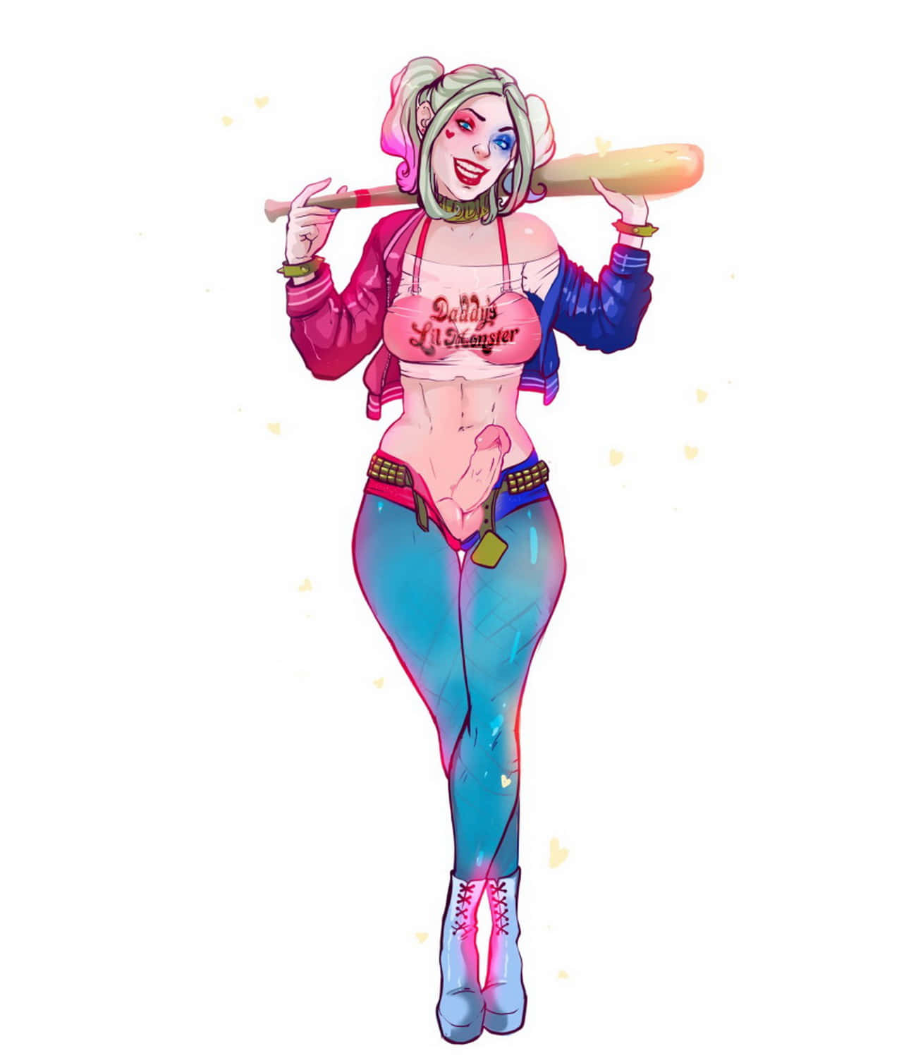 Harley Quinn Penis Futanari Futa Only Blonde