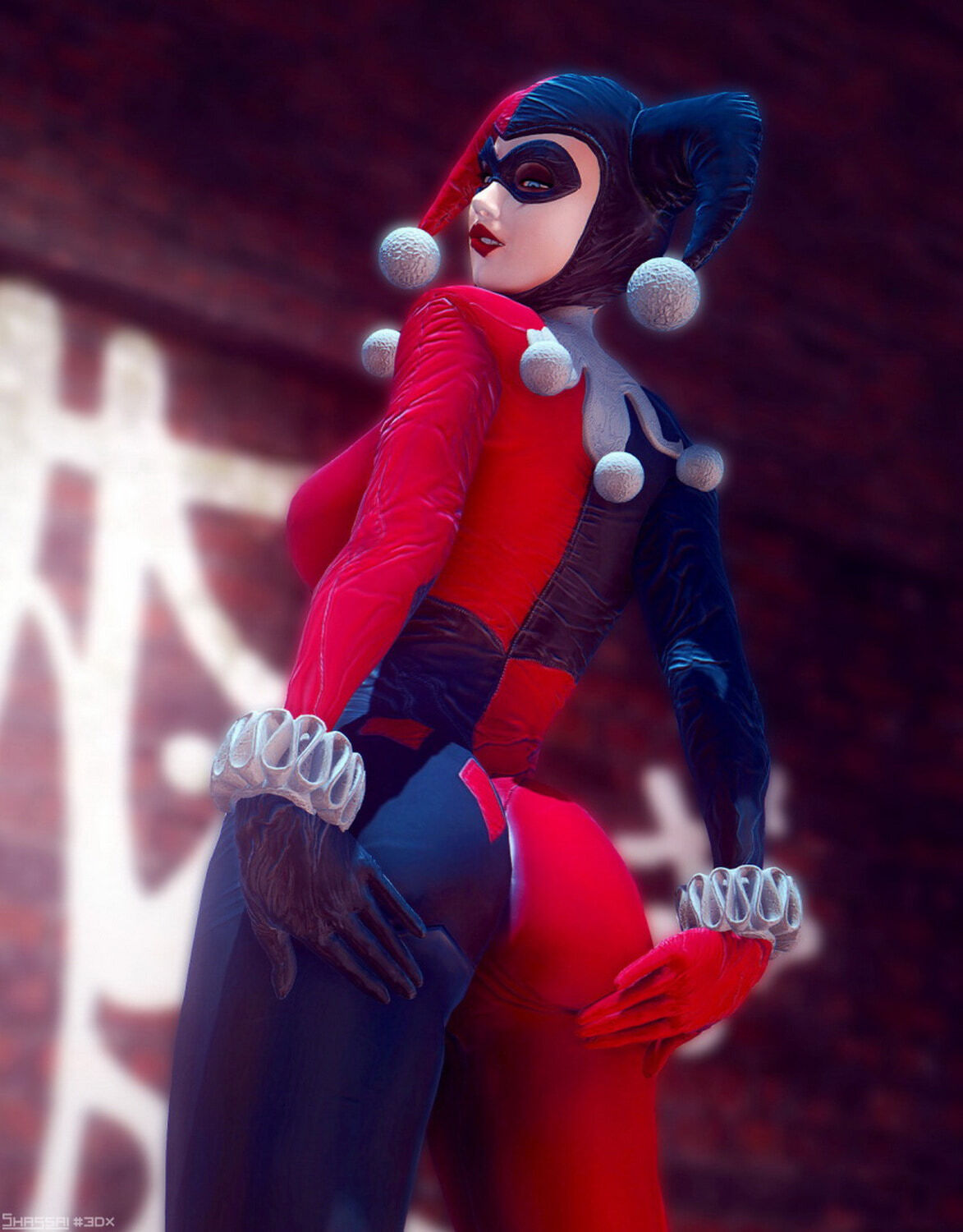 Harley Quinn Selfie Solo Female Only