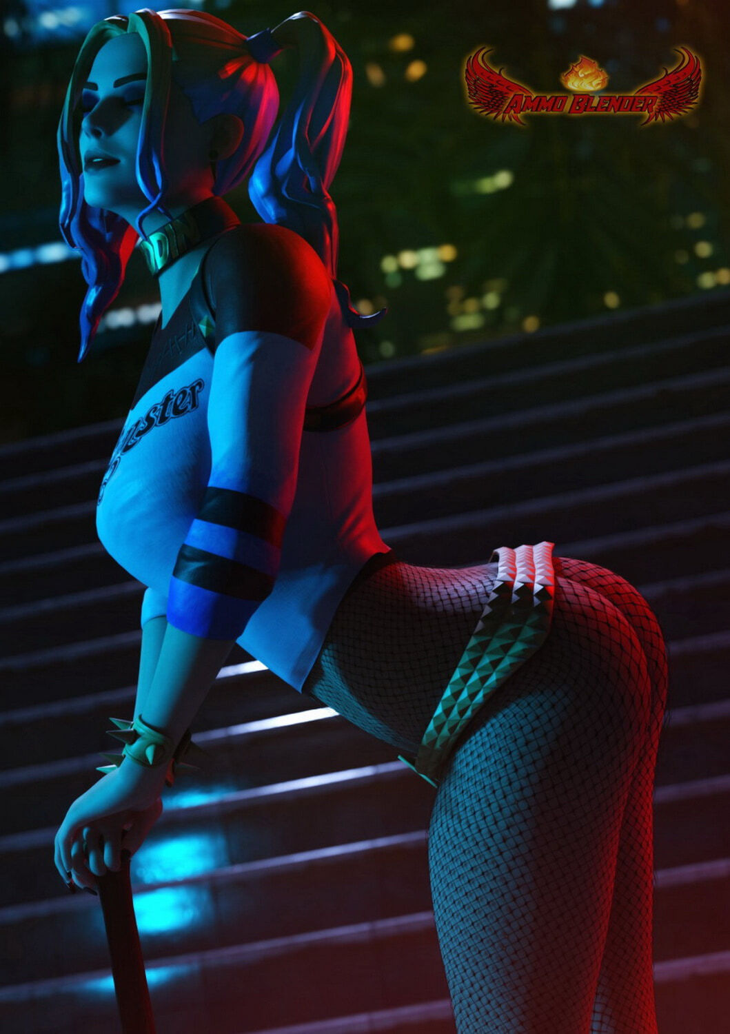 Harley Quinn Solo Dat Ass Female Only Blonde