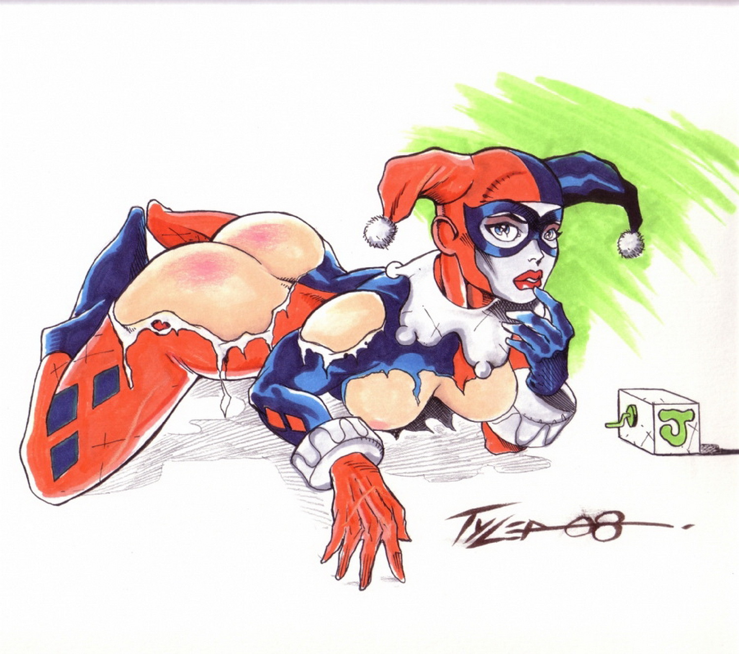 Harley Quinn Solo Dat Ass Tits