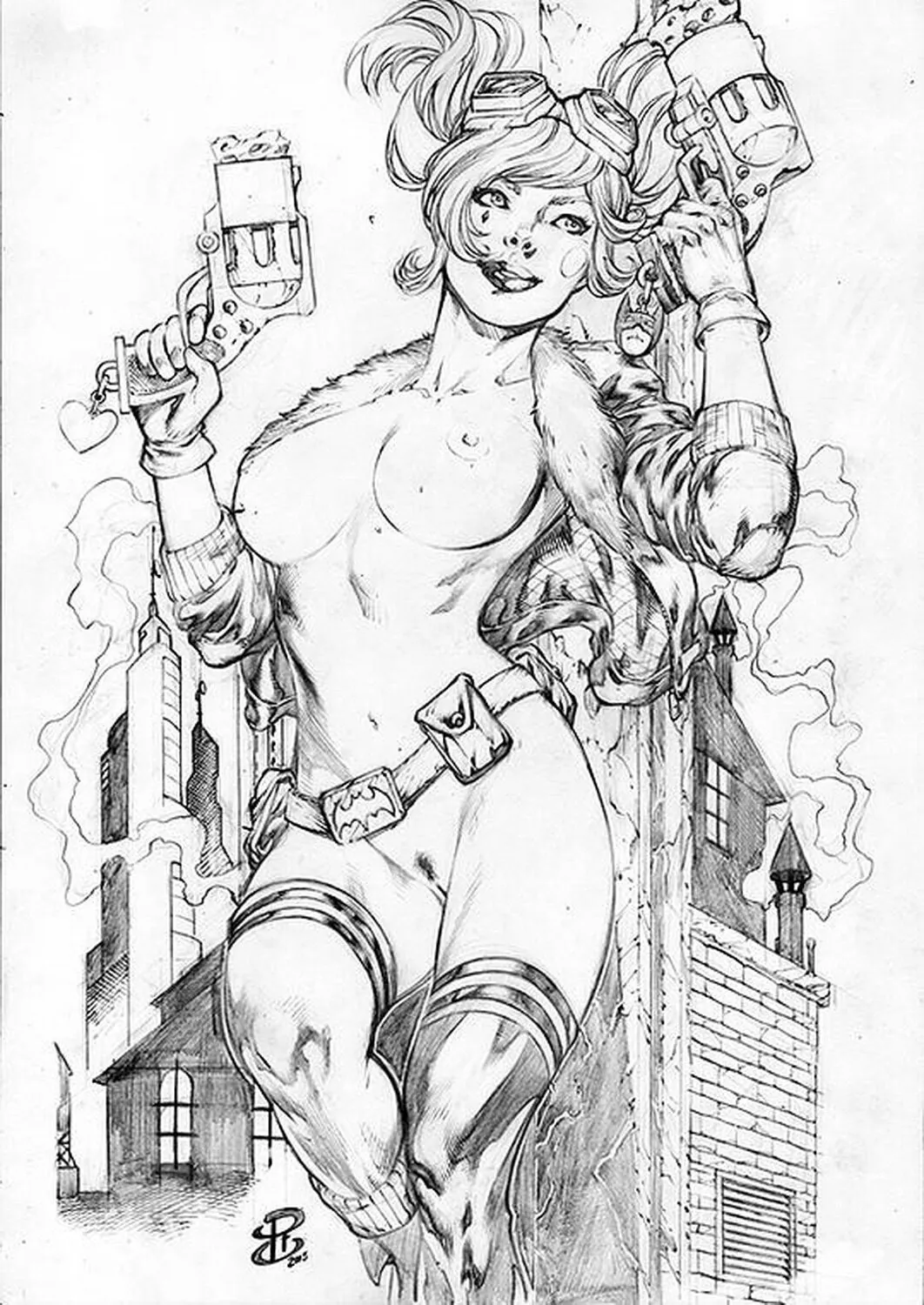 Harley Quinn Solo Female Only Art