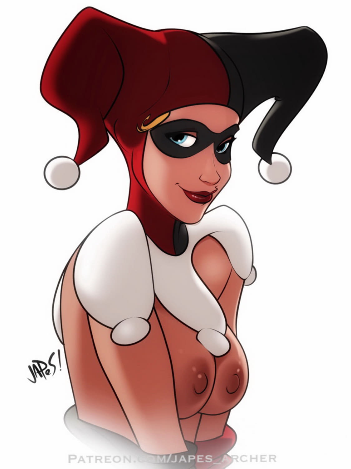 Harley Quinn Solo Female Topless Female Only