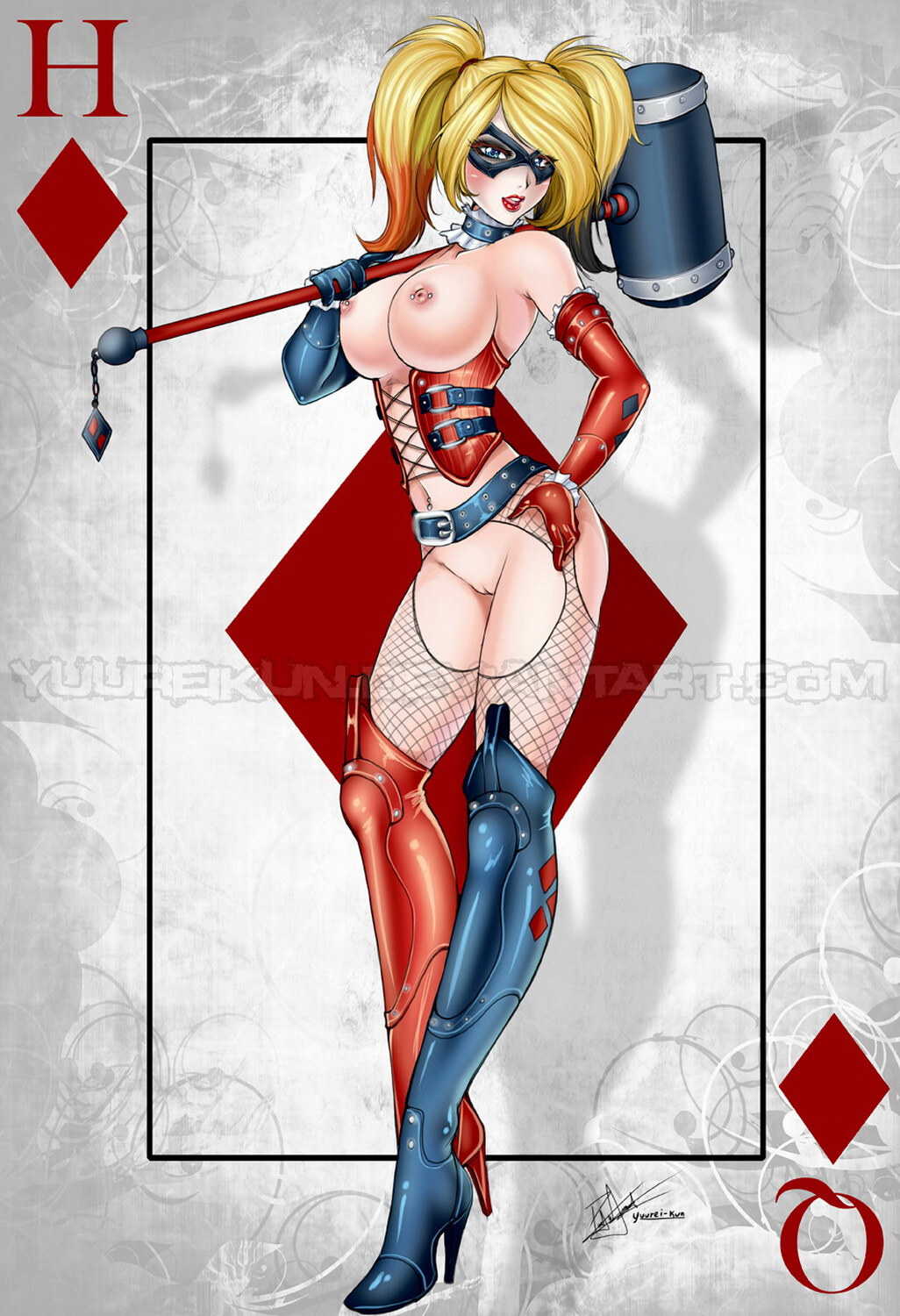 Harley Quinn Solo Nipple Piercing Piercing Female Only Nipples