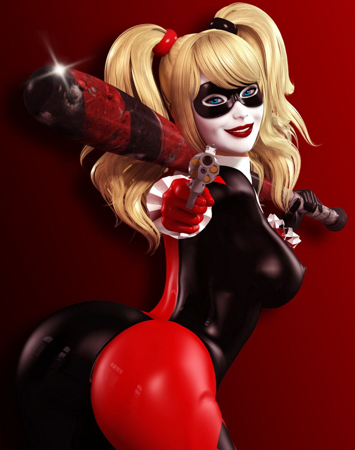 Harley Quinn Solo Solo Female Dat Ass Female Only