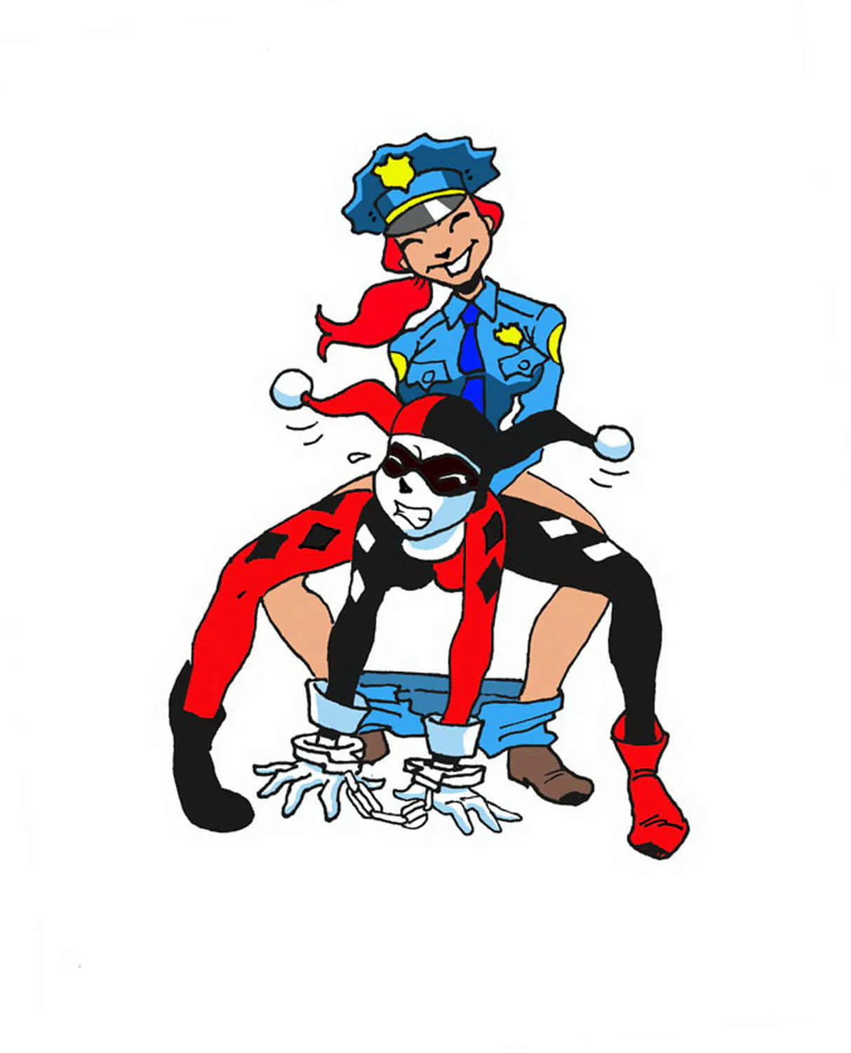 Harley Quinn Yuri Female Only Hardcore
