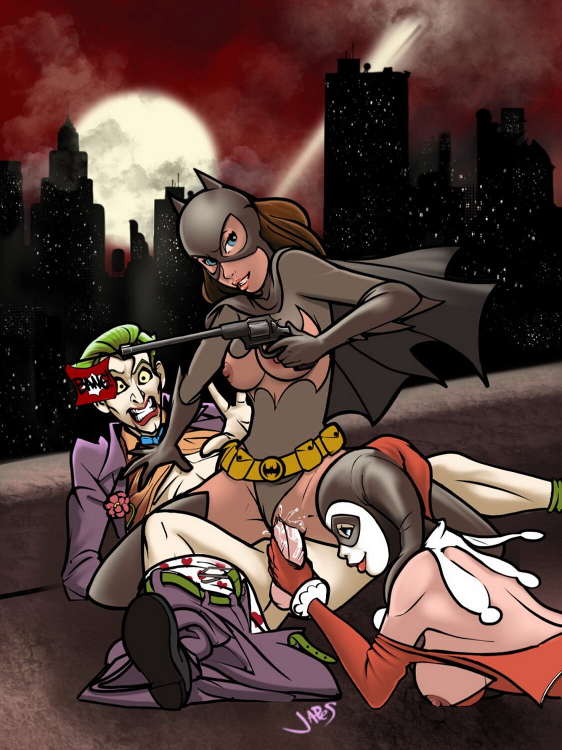 Batgirl femdom