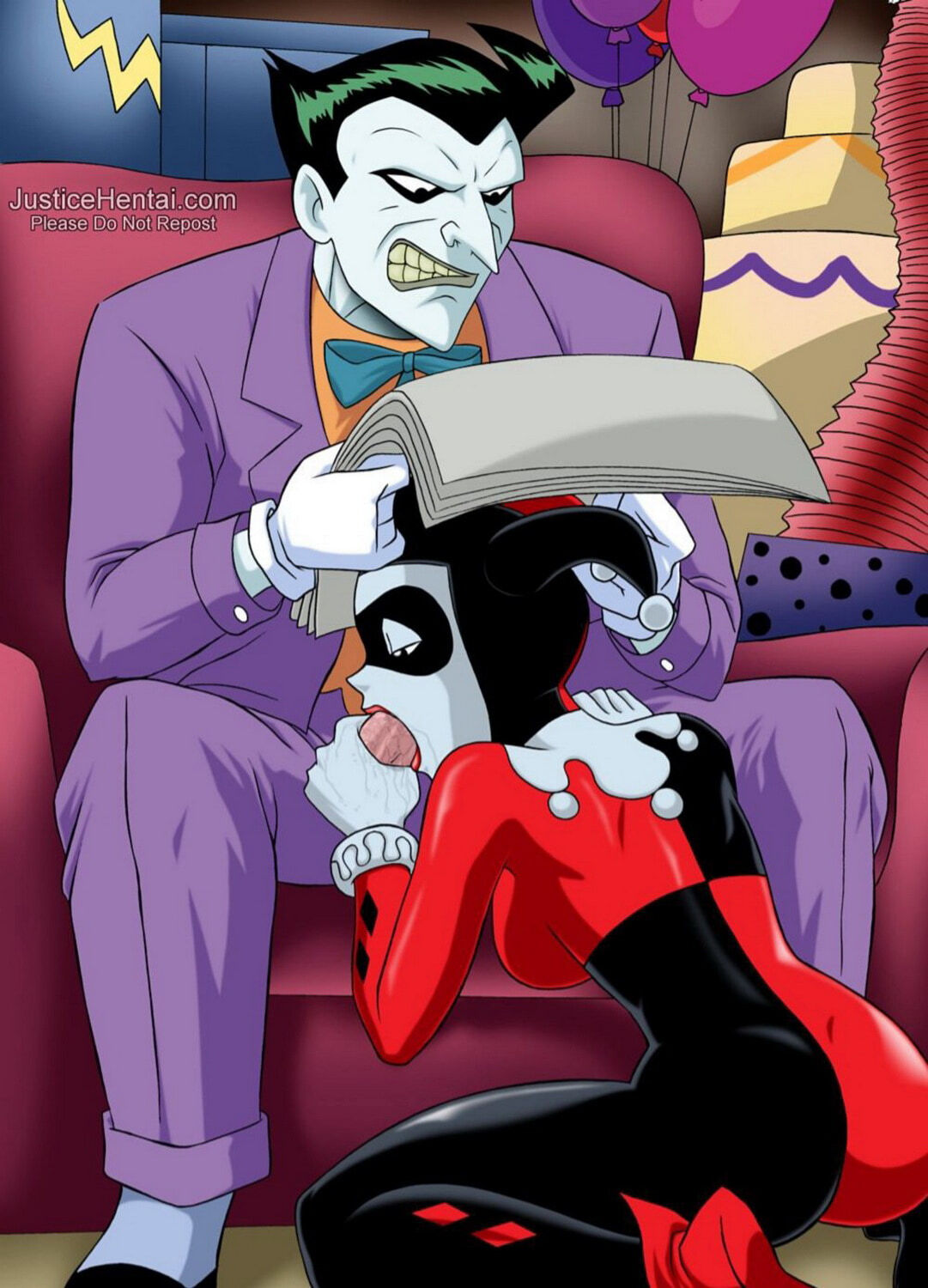 Harley Quinn Dat Ass Blowjob Penis Handjob