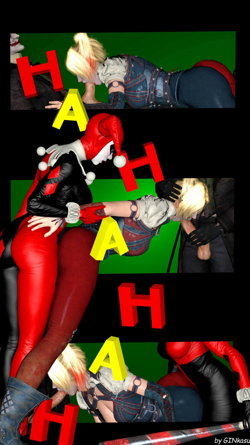 Harley Quinn Threesome