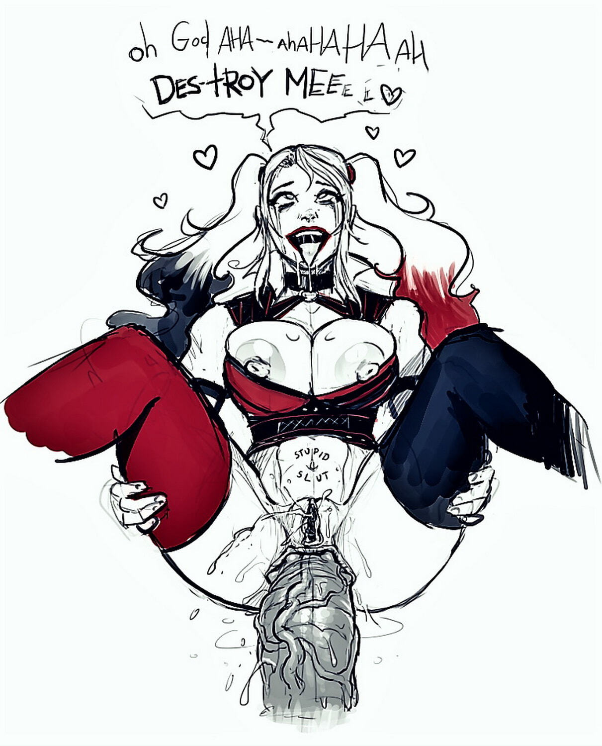 Killer Croc and Harley Quinn Huge Cock Monster Cock Hottest