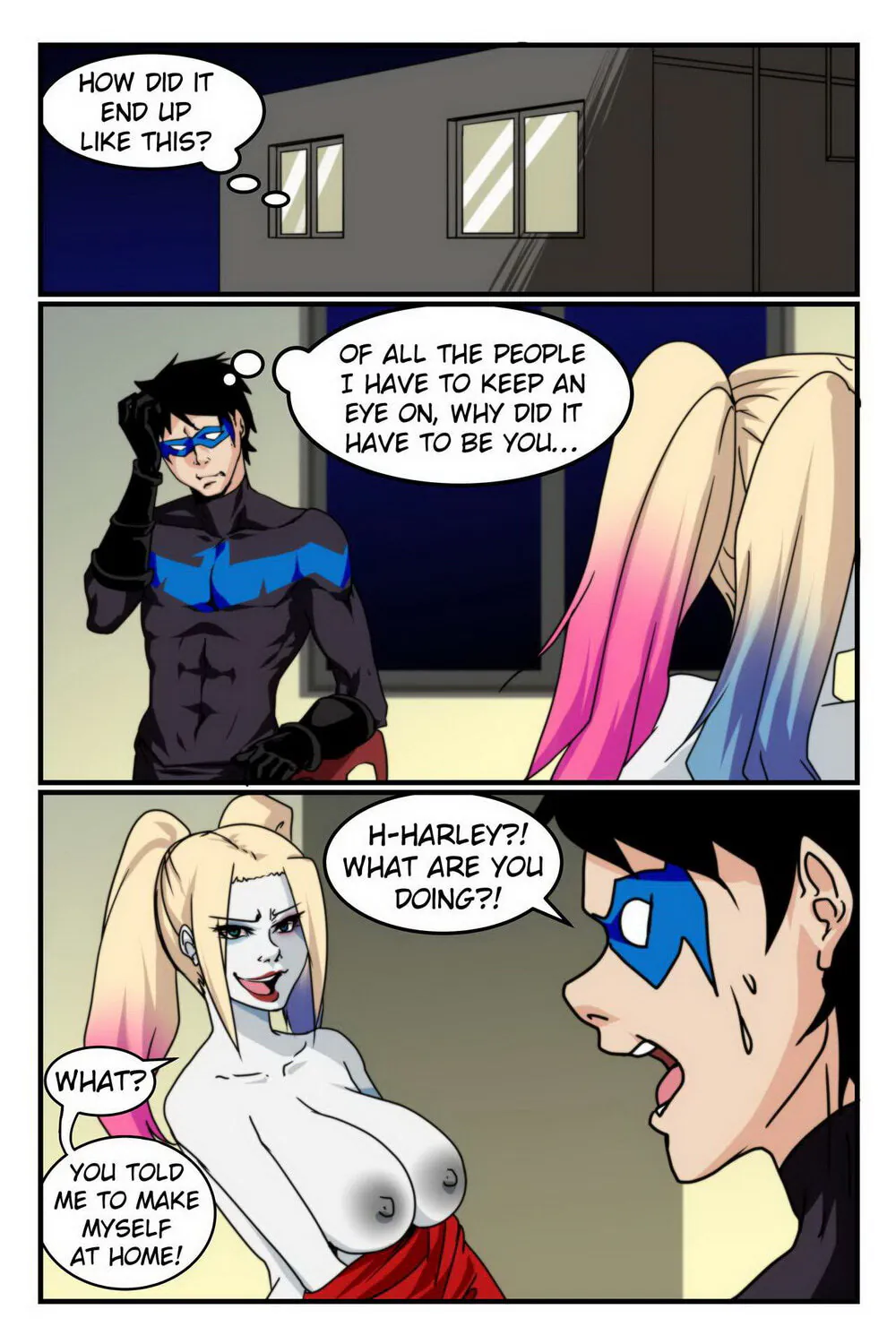 Dick Grayson Big Breast