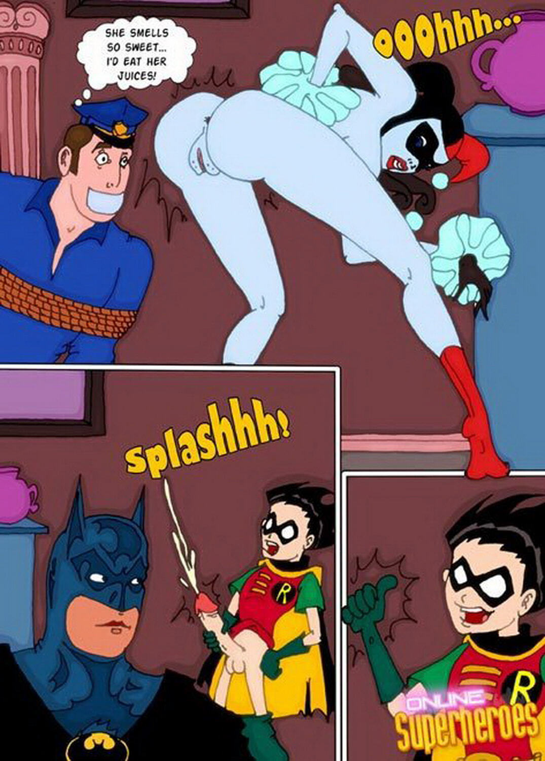 Robin (Dc) and Batman XXX Hentai > Your Cartoon Porn