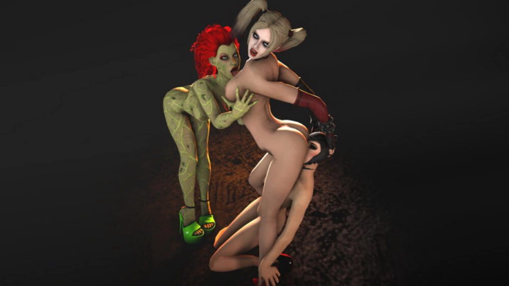 Selina Kyle And Poison Ivy Tits Blonde Legs Lips Your Cartoon Porn