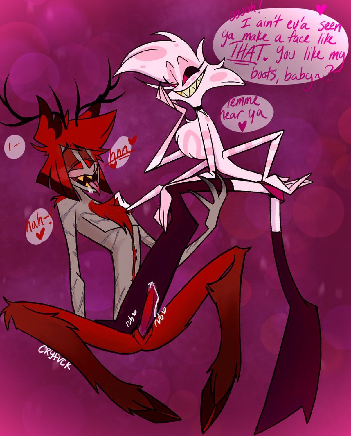 Angel Dust Hazbin Hotel Dick