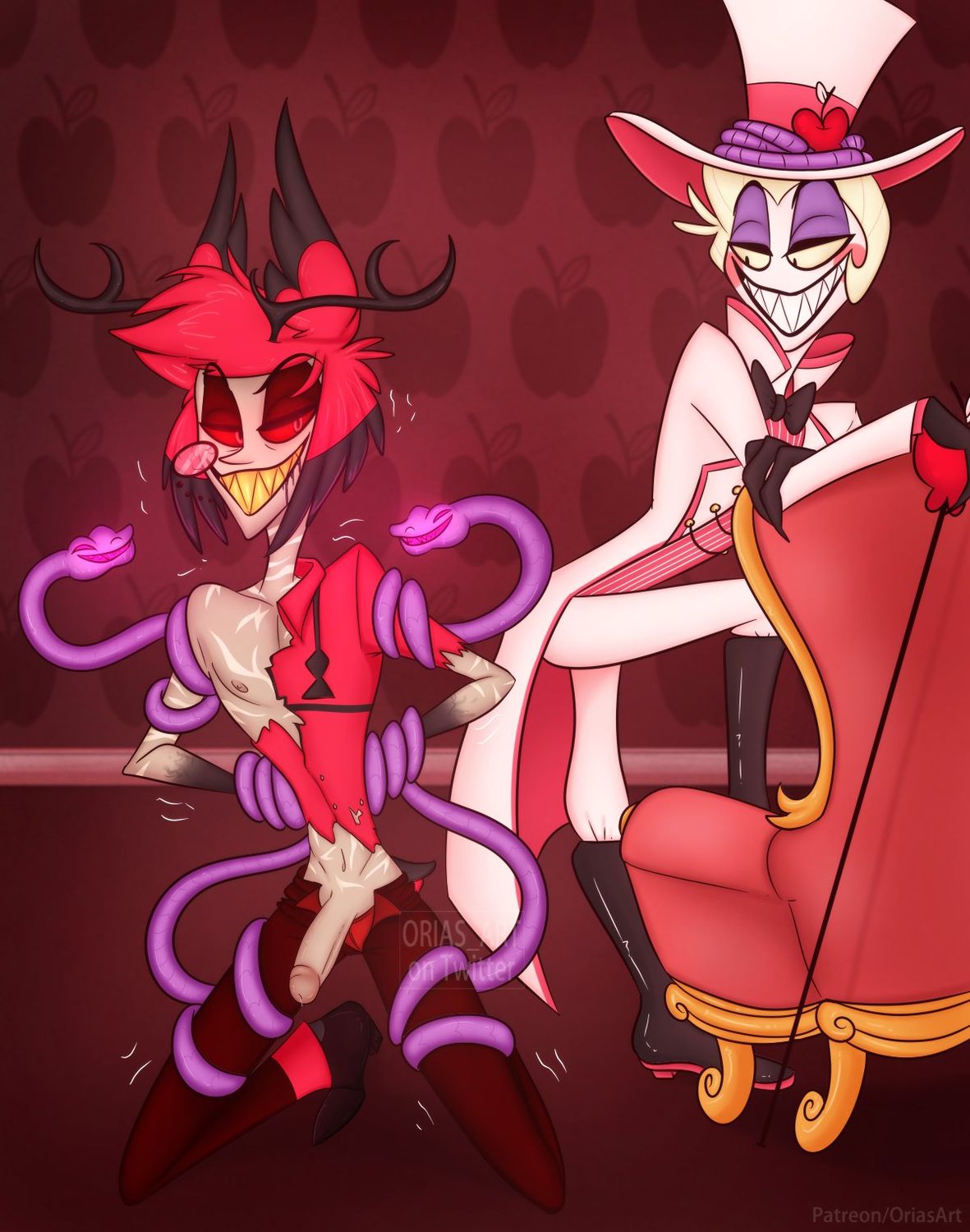 Alastor Hazbin Hotel Penis