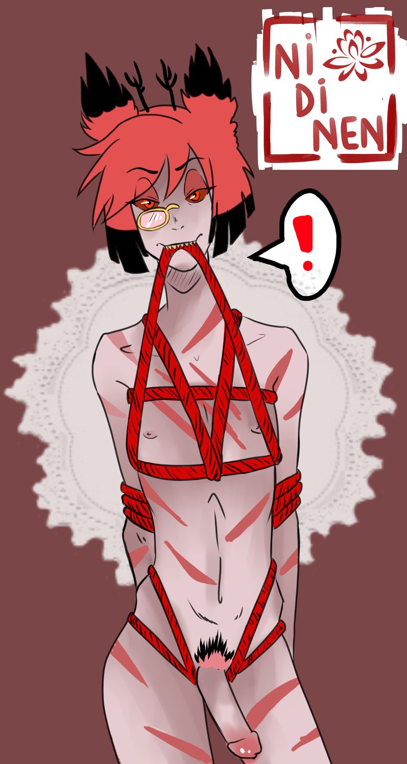 Alastor Hazbin Hotel Bondage Adult