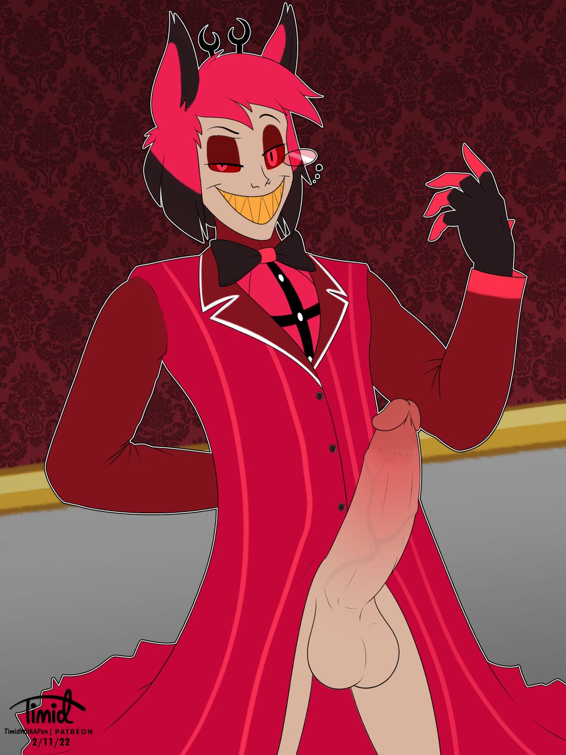 Alastor Hazbin Hotel Solo Penis