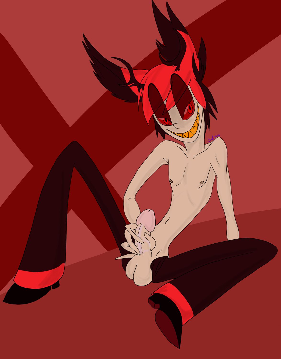 Alastor Hazbin Hotel Xxx