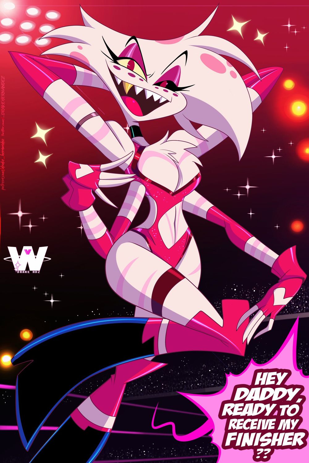 Angel Dust Hazbin Hotel Femboy Furry