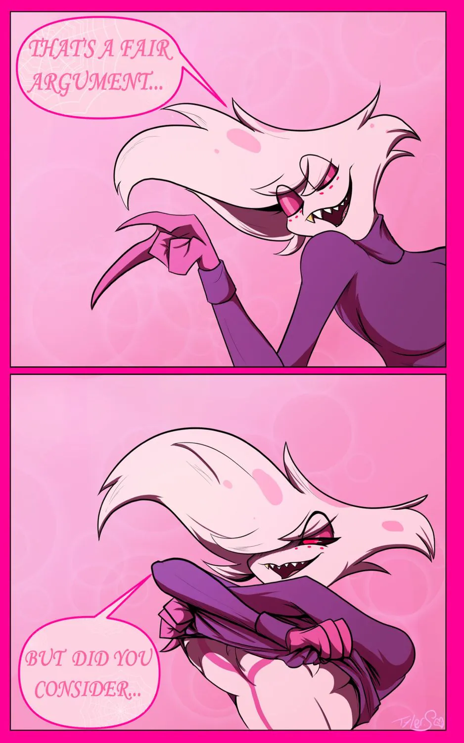 Angel Dust Hazbin Hotel Femboy Solo Fantasy