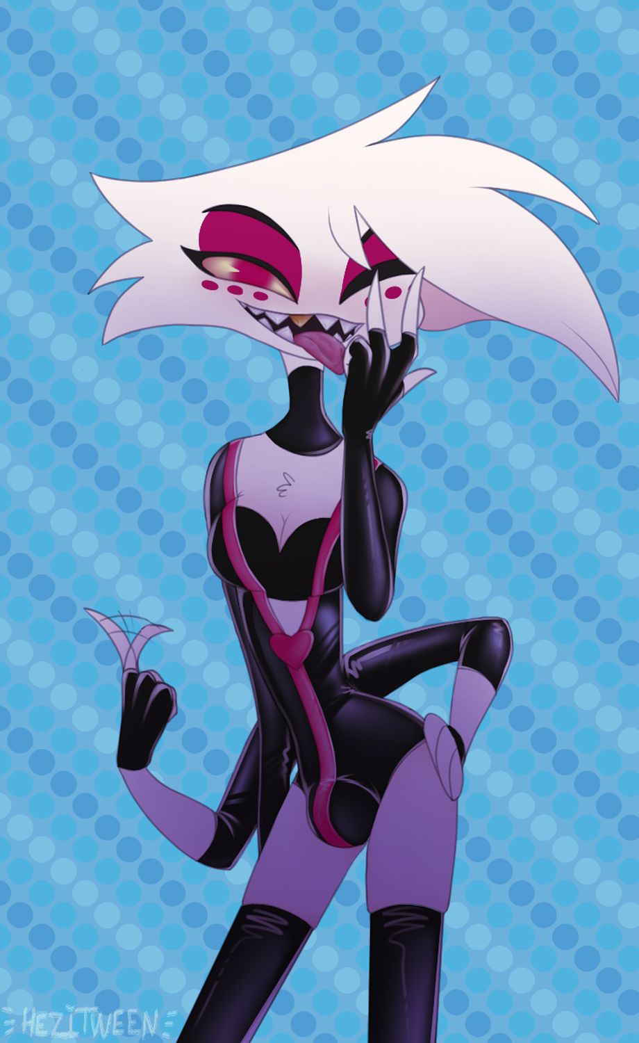 Angel Dust Hazbin Hotel Femboy Solo Toon