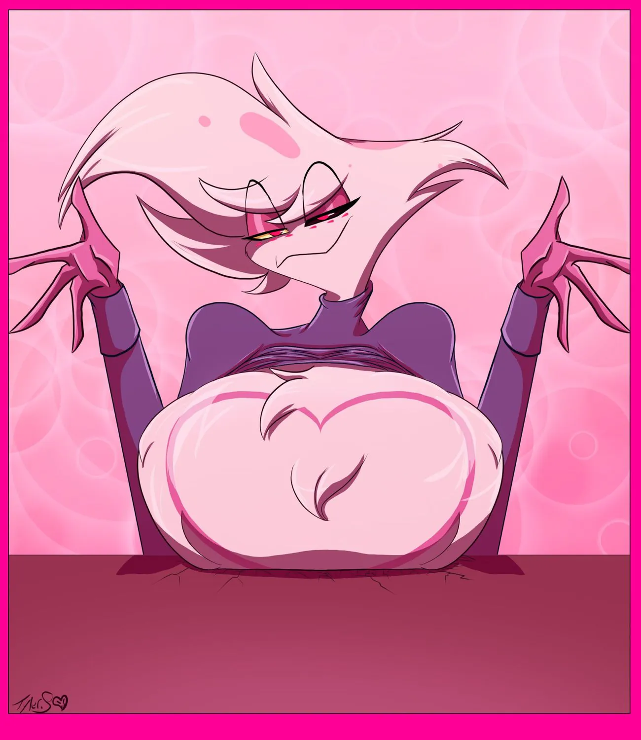 Angel Dust Hazbin Hotel Femboy Solo